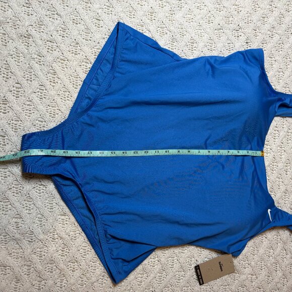 Nike Solid Blue One-Piece Swimsuit Racerback – Women’s 3X NWT - Picture 4 of 6